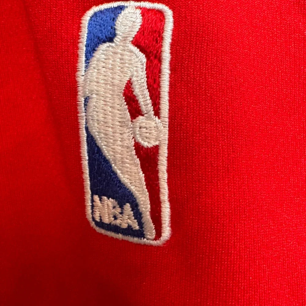 Adidas NBA 4XL PlayerID Warm Up Shooting Shirt Red White Blue Pro Team‎ 2012